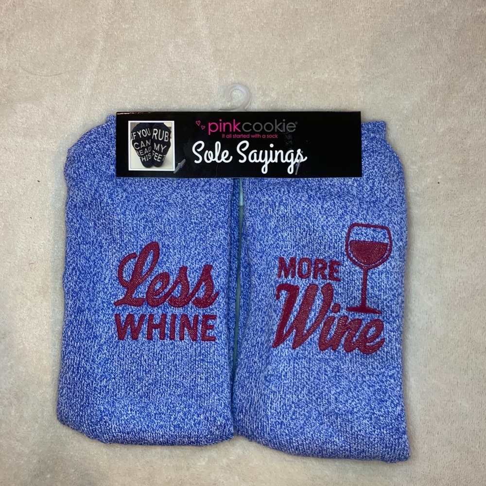 Cozy Wine Socks